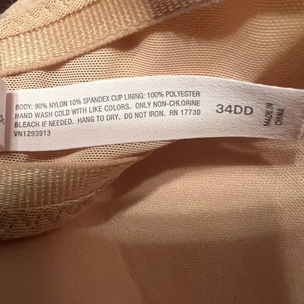 Auden Light Peach Strapless Bra